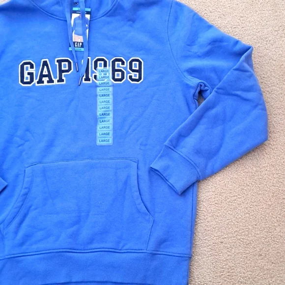 UNISEX  GAP HOODIE SWEATSHIRT. LARGE - Picture 3 of 10